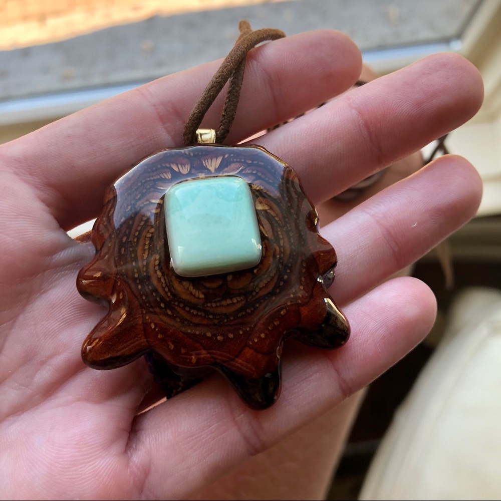 Third Eye Pinecone Unique Pendant - image 1